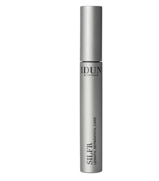 IDUN Minerals ilginantis ir blakstienas atskiriantis tušas, juodos spalvos Silfr Nr. 5011, 10 ml