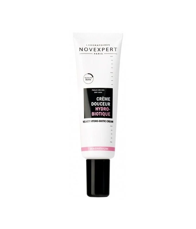 NOVEXPERT drėkinamasis veido kremas su prebiotikais ir magniu, sausai ir ypač sausai odai, 30 ml
