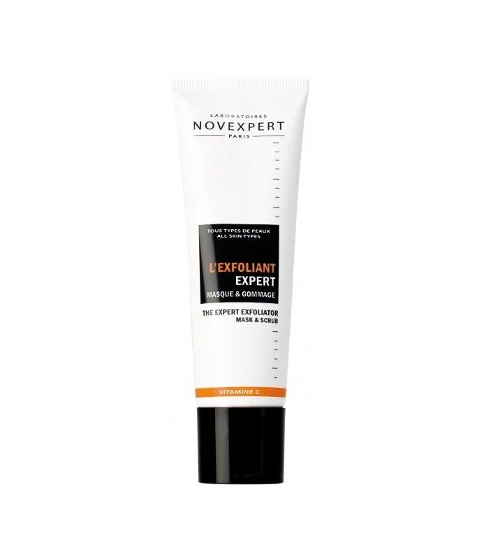 NOVEXPERT veido kaukė/šveitiklis su vitaminu C, 50ml