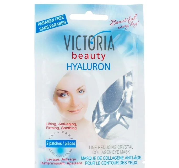 Victoria Beauty paakių kaukė su kristaliniu kolagenu, 2 vnt