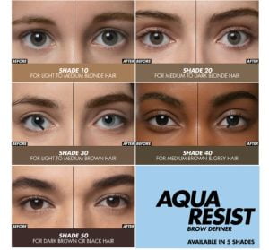 Make Up For Ever Aqua Resist Brow Definer antakių pieštukas