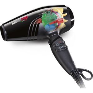 BaByliss PRO Plaukų džiovintuvas lengvas RAPIDO 2200W BAB7000IE