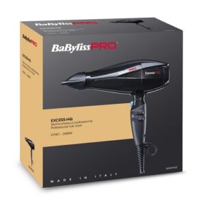 BaByliss PRO Plaukų džiovintuvas Excess HQ 2600W, su jonais BAB6990IE