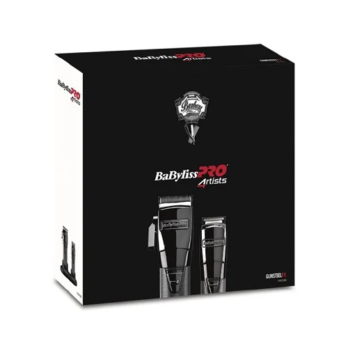 BaByliss PRO Rinkinys: plaukų kirpimo mašinėlė ir trimeris FX8705E
