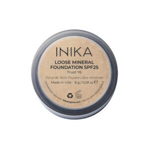 INIKA biri mineralinė pudra Loose Mineral Foundation SPF 25 – Trust 8g