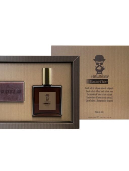 Barba Italiana Rimani rinkinys vyrams – kvepalai ir rankų darbo muilas