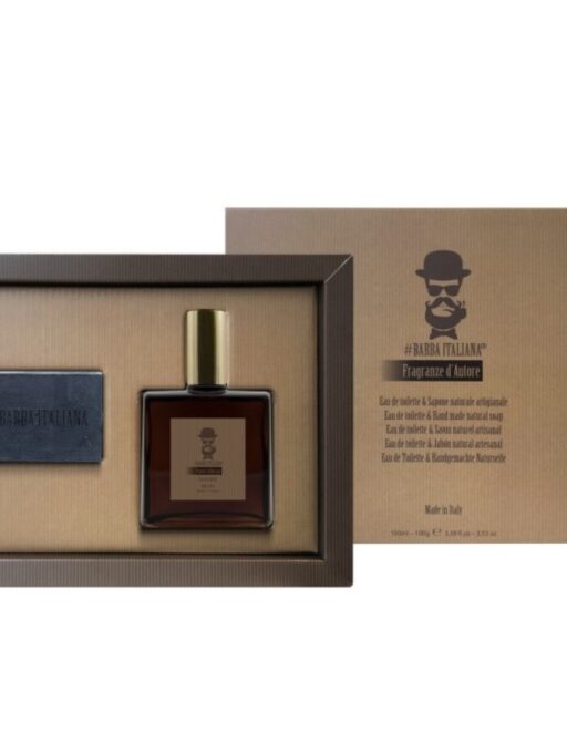 Barba Italiana Pastori rinkinys vyrams – kvepalai ir rankų darbo muilas
