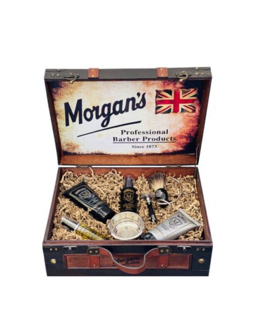 Morgan’s Pomade Skutimosi priežiūros priemonių rinkinys Ultimate Shaving Case, MPM284