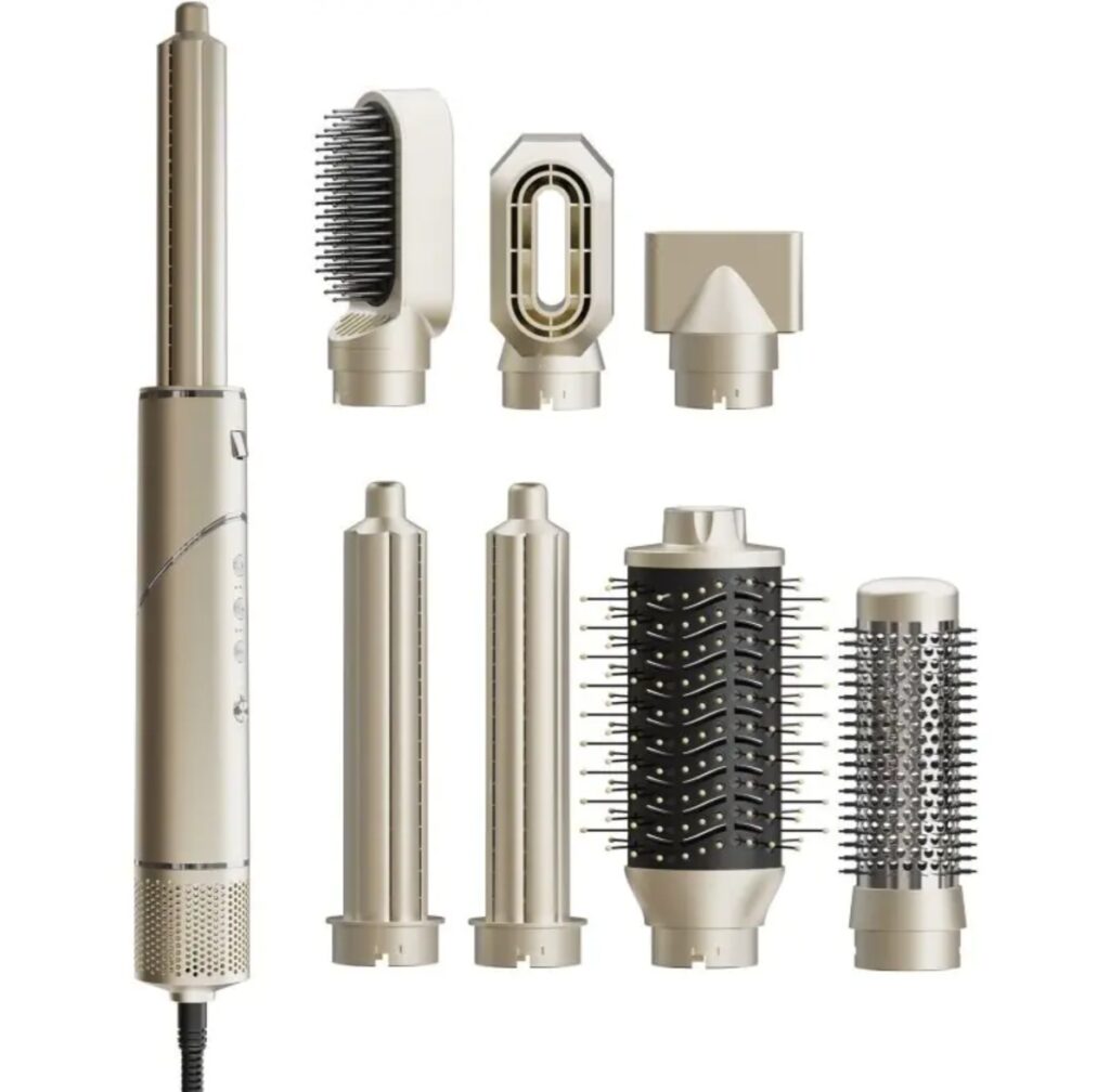 Plaukų džiovintuvas-formuotuvas OSOM Professional AXEL Multi Styler OSOMPAXELCH, šampaninės spalvos, 1200 W